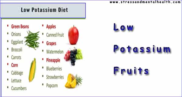 Low Potassium Fruits