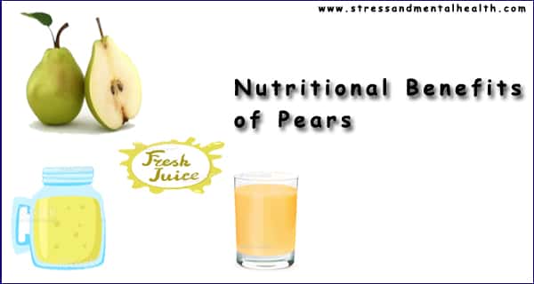 Nutritional Benefits of Pears